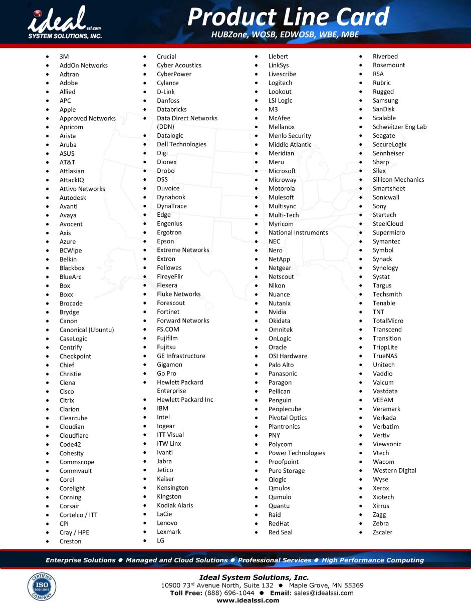 Line Card Ideal System Solutions 11
