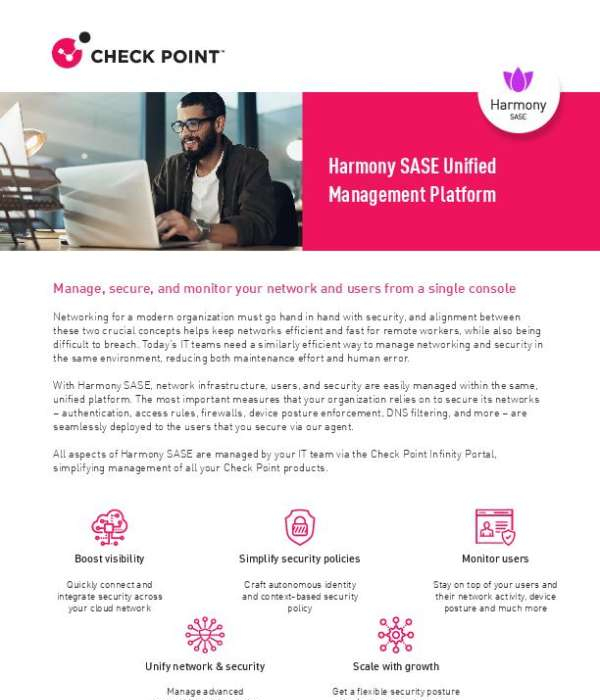 Sb Harmony SASE Unified Management Platform thumb