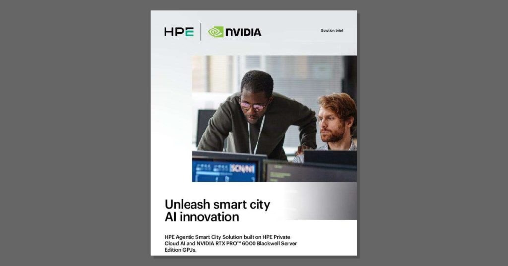 Unleash smart city AI innovation solution brief a00154383enw fb thumb